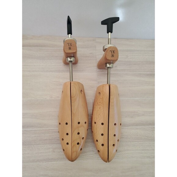 FootFitter Professional Shoe Stretcher Pair Mens M/Xl Plugs For Holes Not Includ - Picture 3 of 13